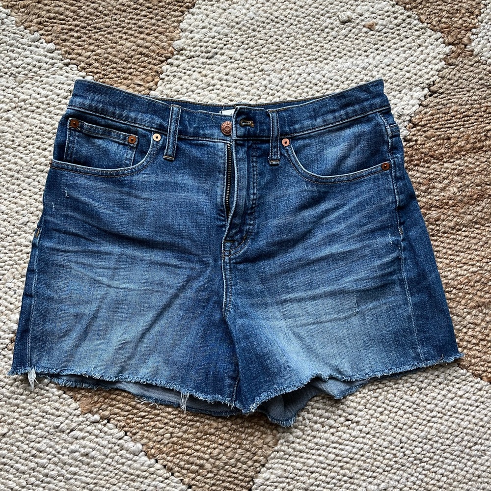 Madewell High-Rise Denim Shorts Size 28